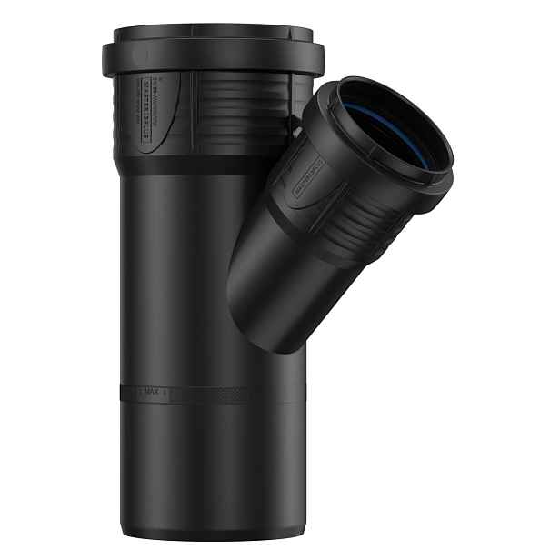 Odbočka Master 3 Plus DN 75/50 úhel 45 °