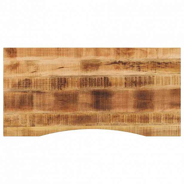 vidaXL Stolní deska s výřezem 140x60x2,5 cm masivní hrubý mangovník