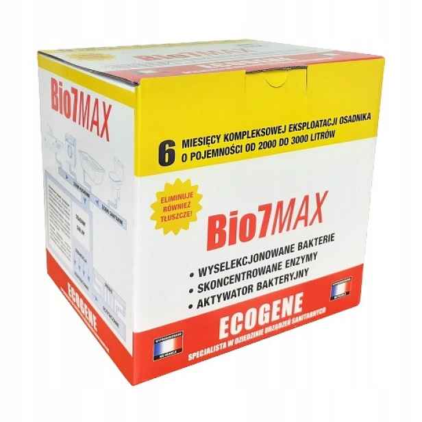Biopřípravky Bio 7 Max 1 kg Bakterie Ecogene BIO7