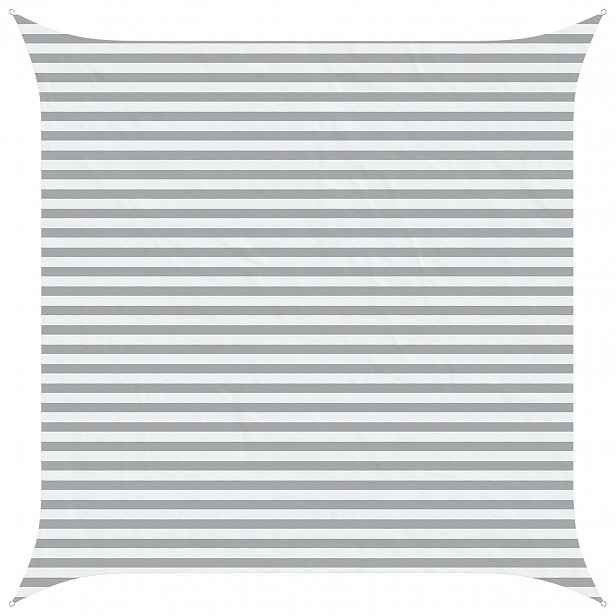 vidaXL Sluneční plachta 4 x 4 m 100% polyester Oxford Čtvercový
