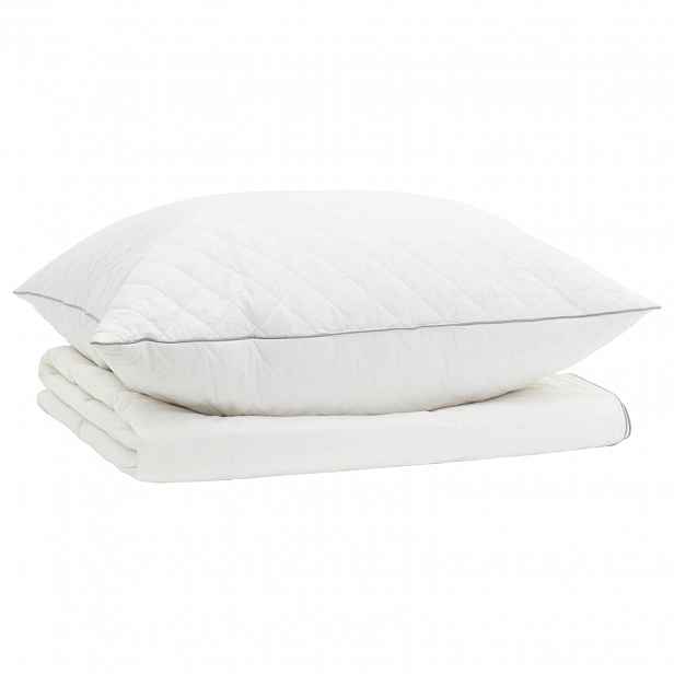 vidaXL Sada přikrývek s 90% husím peřím FULDA 2 ks 150 x 200 cm Léto