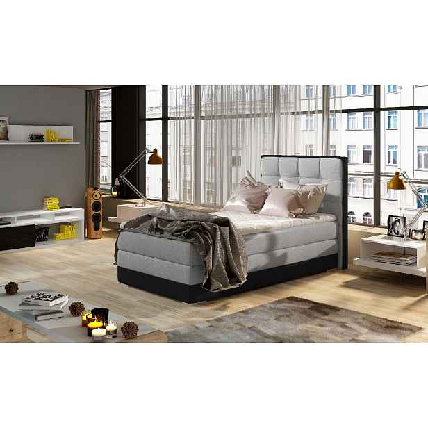 Boxspring Aster 90 látka: Sawana 21/ Soft 11, Varianta: Levá