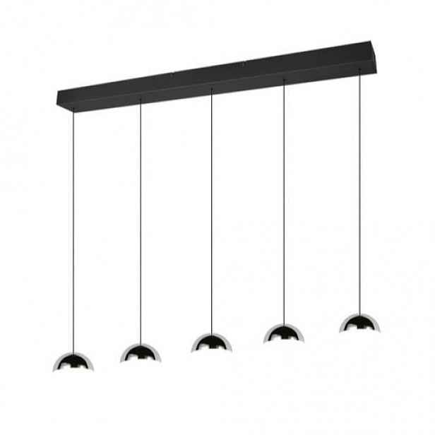 Reality SENTA led závěsné osvětlení chrom plast r33555106 RER33555106