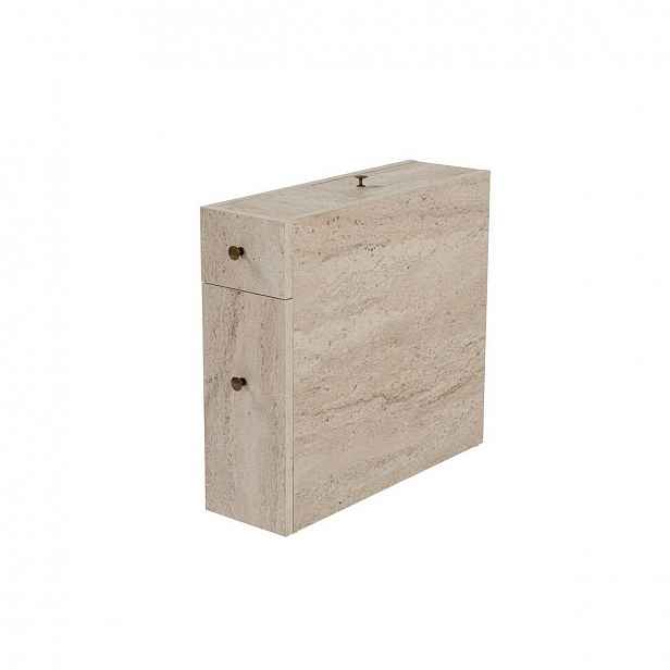 Skříňka do koupelny Calencia Travertine