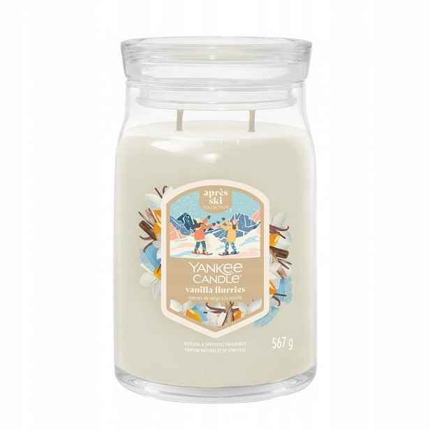 Vanilla Flurries – Yankee Candle Signature – velká vonná svíčka