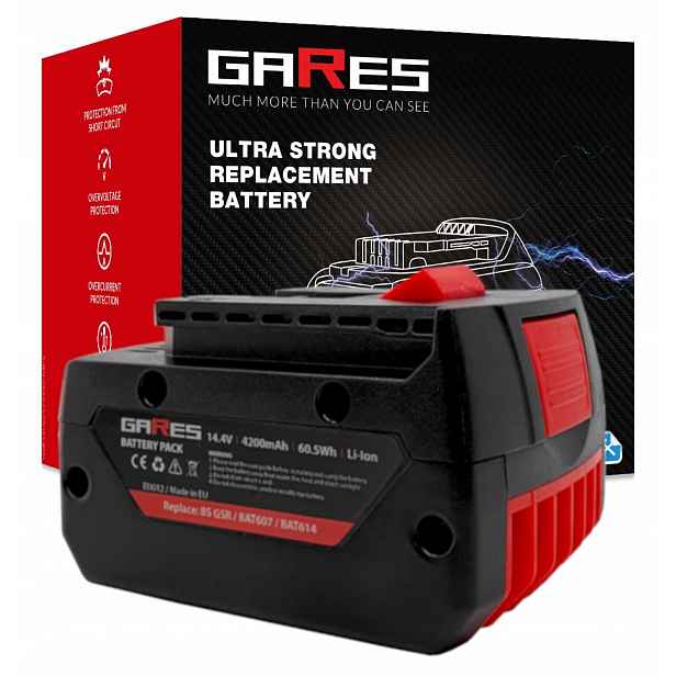 Baterie Akumulátor pro Bosch Gdr 14,4 V-Li Mf 2607336150 14,4V 4,2Ah