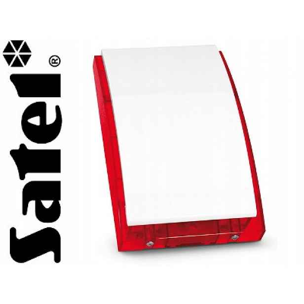 Venkovní opticko-akustický signalizátor Satel SP-4002 R (červený)