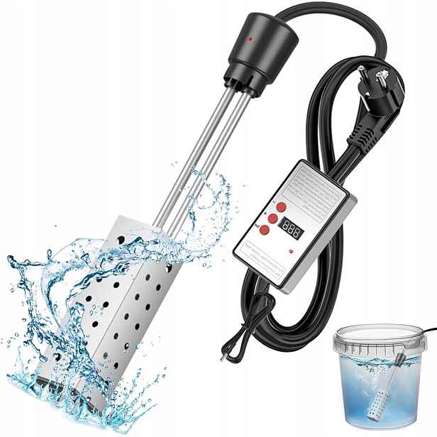 Ponorný Ohřívač 2500 W Elektrický Ohřívač Vody Do Bazénu Vany