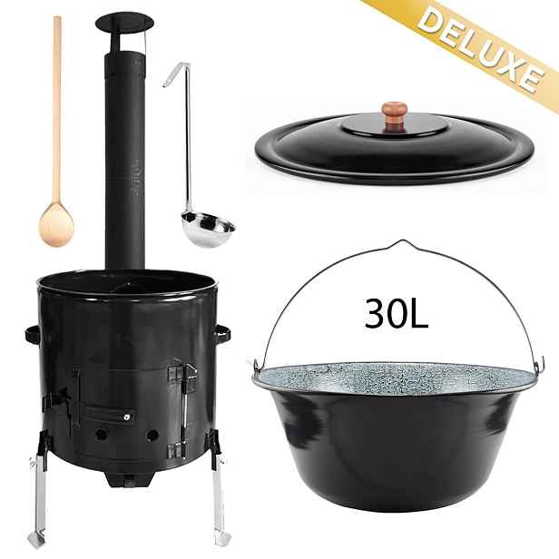 Perfect Home Set-186 Kotlíková súprava DELUXE, 30L, 5 ks
