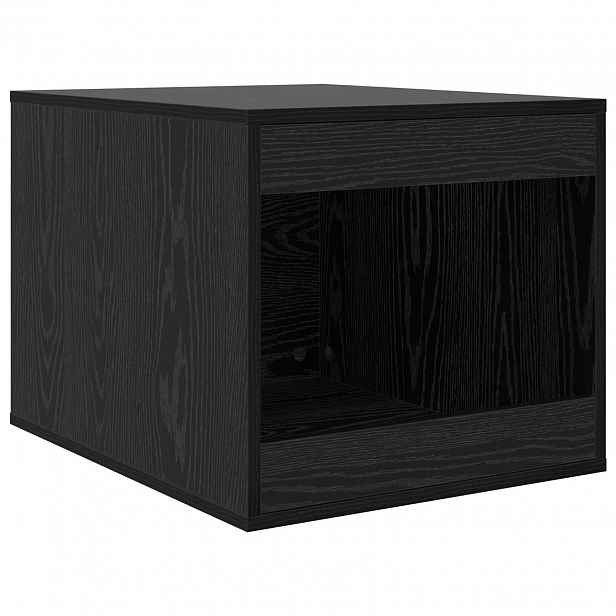 vidaXL Enclosure pro kočičí záchod Černý dub 47 x 59 x 42 cm