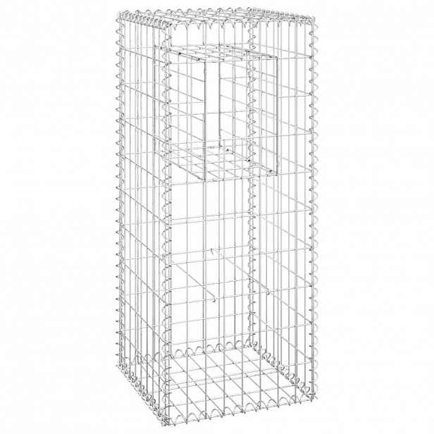 vidaXL Gabionový sloupek 40 x 40 x 100 cm železo