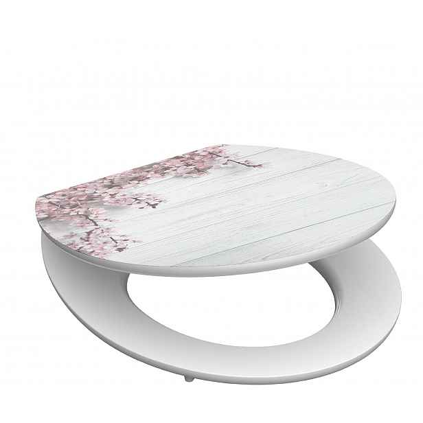 WC sedátko FLOWERS AND WOOD MDF HG se zpomalovacím mechanismem SOFT-CLOSE