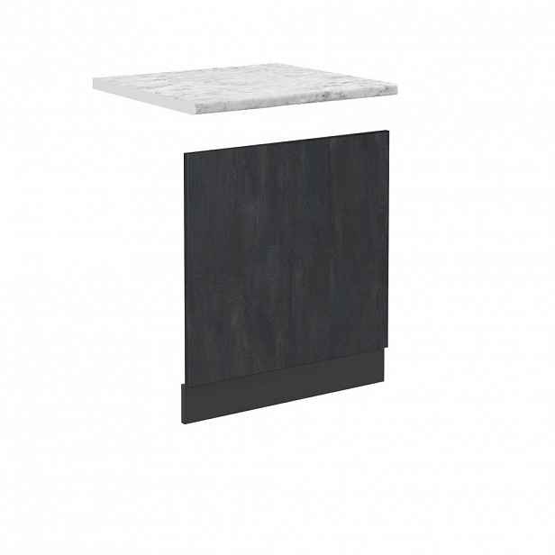 Vicco PŘEDNÍ PANEL R-Line Černý beton 60 cm PD Mramor