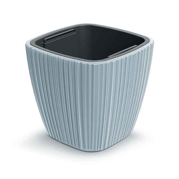 Prosperplast Plastový květináč OROS LITTLE světle šedý, varianta 39 cm