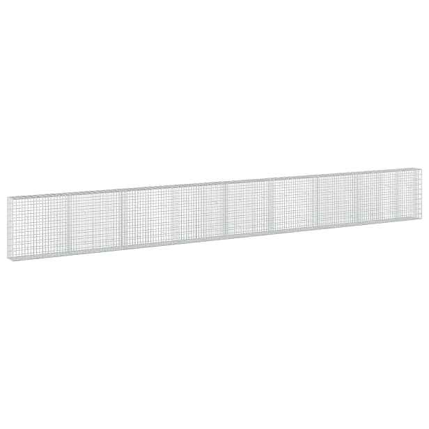 vidaXL Gabion s drátem 5 mm a síťkou 5x10 cm 850x30x100 cm