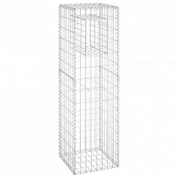vidaXL Gabionový sloupek 40 x 40 x 140 cm železo