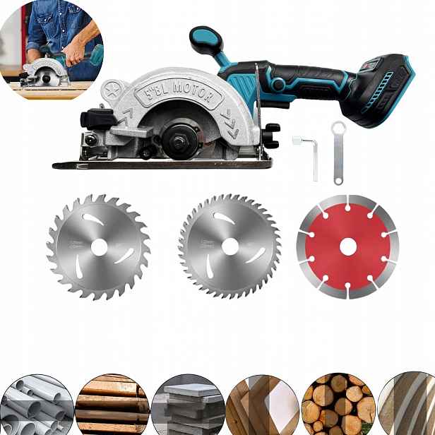Ruční Kotoučová Pila Akumulátorová Pila 125MM pro Makita 18V