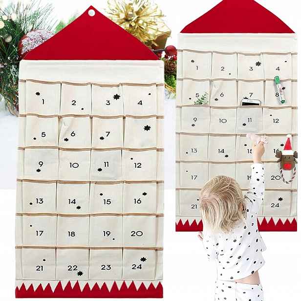 Adventský Kalendář Pro Chlapce Diy Vánoční Závěsný Dárkový Set XXL