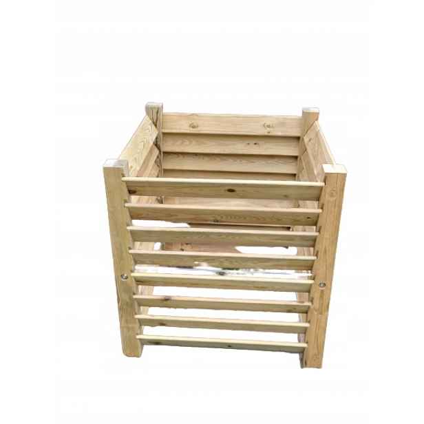 Dřevěný kompostér 1100 l. 100x100x105