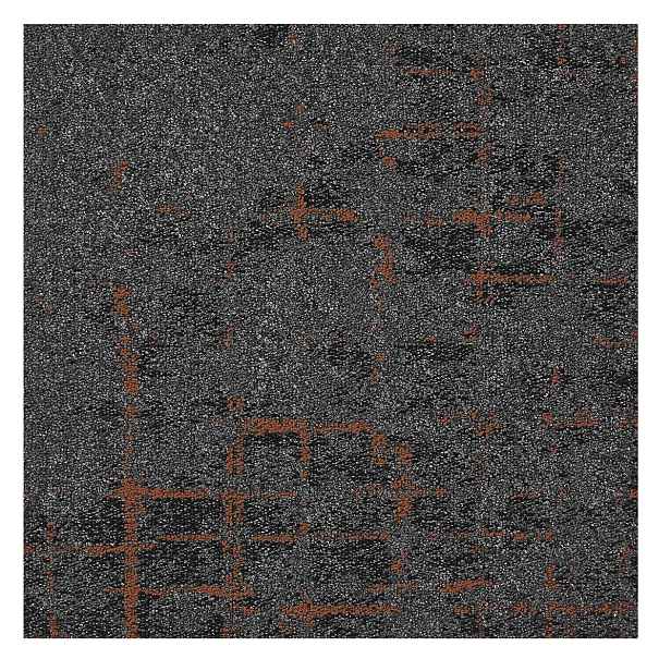 Kobercový čtverec Macro Tile 91 50 x 50 cm, chodba / předsíň, Associated Weavers