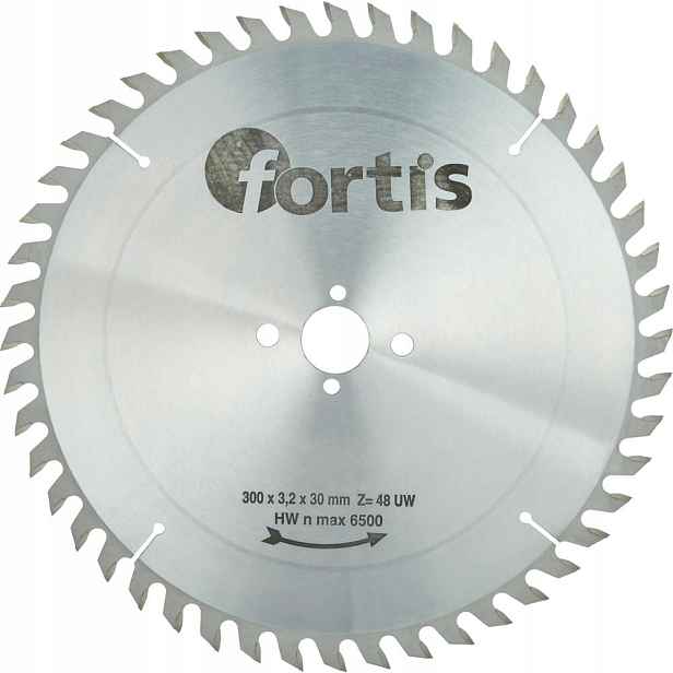 Pilový kotouč Hw Hw 300x3,2 x30 mm 48 zubů Uw Fortis