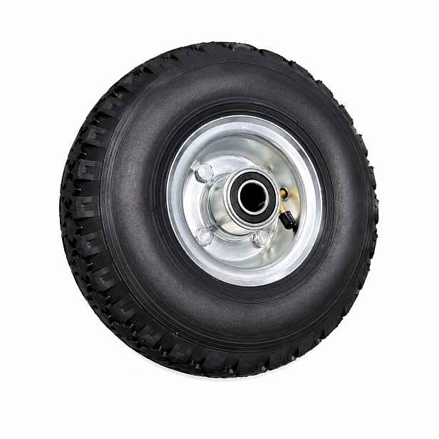 Pneumatické kolo kovovo-gumové 260 mm nafukovací 260MŁKX4