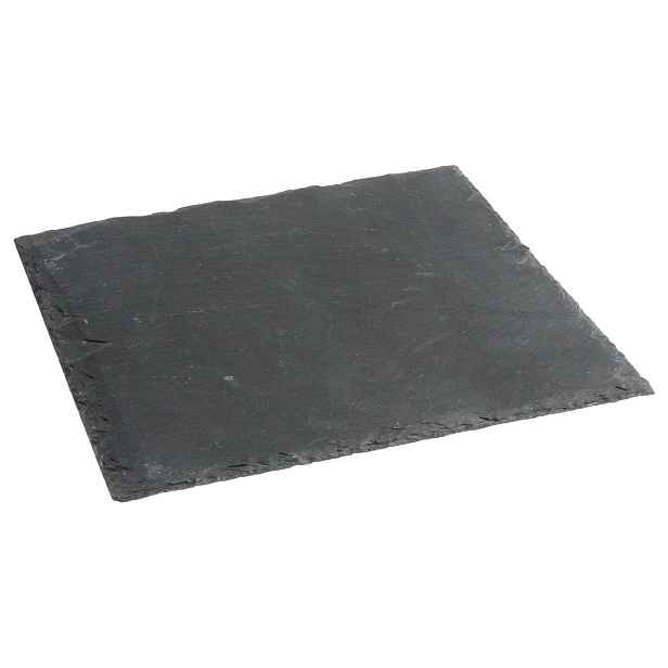Secret de Gourmet Kamenný podnos Spole 25x25 cm antracit