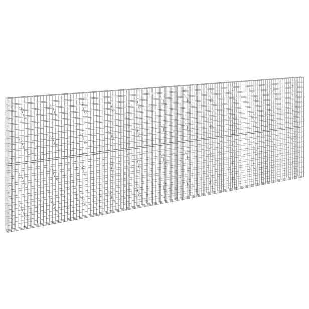 vidaXL Gabion s drátem 5 mm a síťkou 5x10 cm 600x10x200 cm