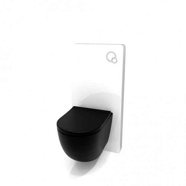 Závěsný WC set předstěnová montáž SAT Fusion SIKOSGFUSTORBLW