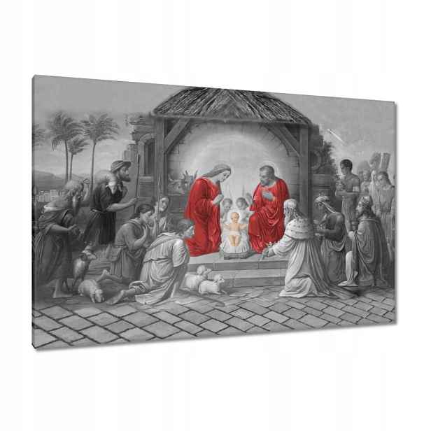 Obrazy 120x80 Svatá rodina červená