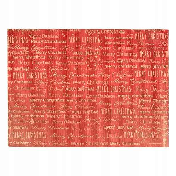 Papírové vánoční prostírání na jedno použití dekorativní podložky 31x43cm 500 ks
