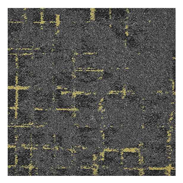 Kobercový čtverec Macro Tile 95 50 x 50 cm, chodba / předsíň, Associated Weavers