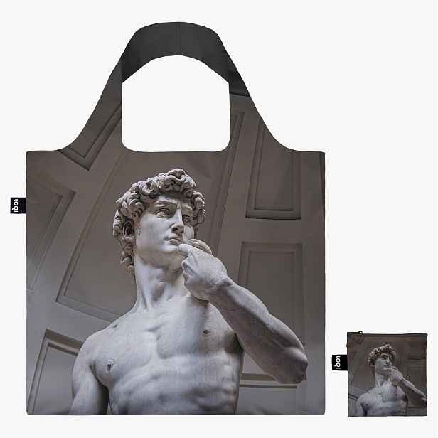 Skládací nákupní taška LOQI MICHELANGELO David
