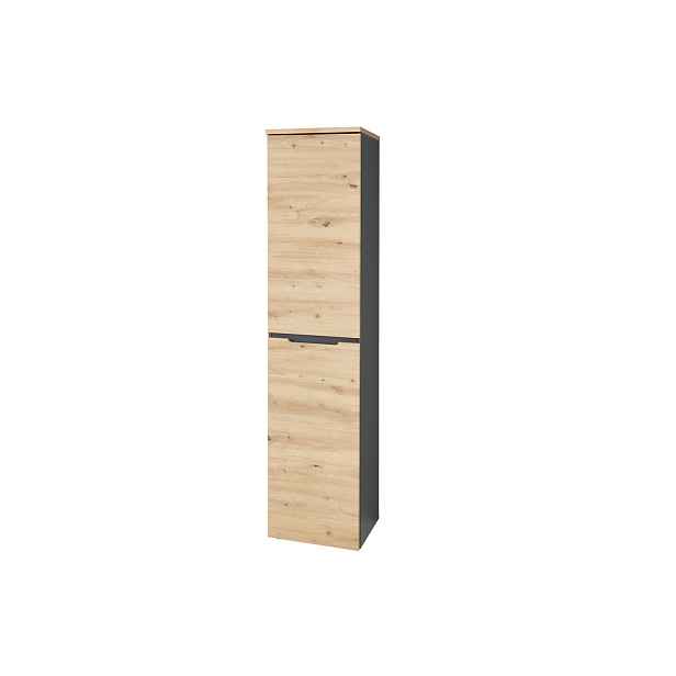 Szynaka Kancelářská knihovna Brego 05 45 cm grafit/dub Artisan