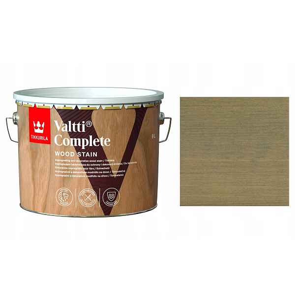 Tikkurila Valtti Complete 9L 5082 Laavu Rozpouštědlový Lakový Nátěr
