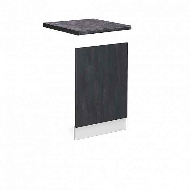 Vicco PŘEDNÍ PANEL R-Line Černý beton 45 cm PD Antracit