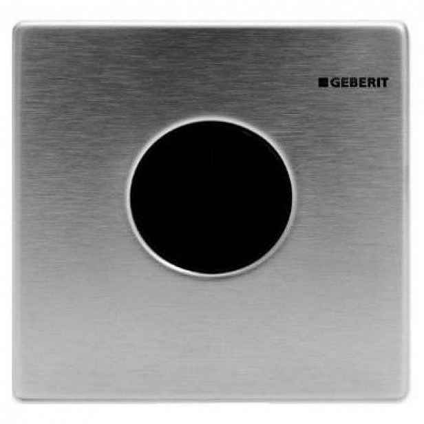 Geberit - Elektronické ovládání splachování pisoárů typ Mambo, síťové napájení, kartáčovaná nerez ocel 116.023.FW.1