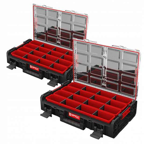 Qbrick System One XL 2.0 Dlouhý box s víkem, velký, plastový, 2 ks