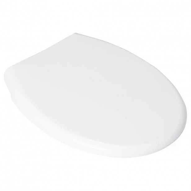 WC sedátko Lito - PP plast - bílá lesklá - 37x43 cm