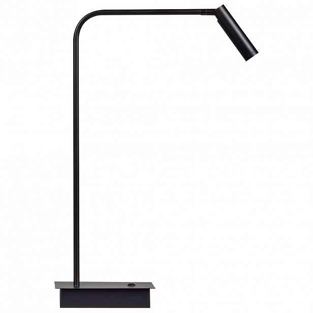 Beliani LED Stolní lampa na psací stůl Čern Lawson