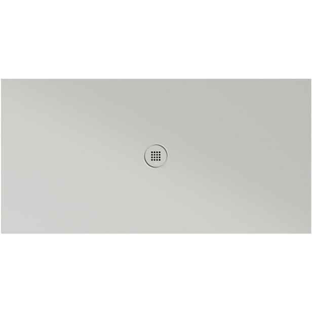 GSI Keramická sprchová vanička, obdélník 160x80x2cm, cenere mat