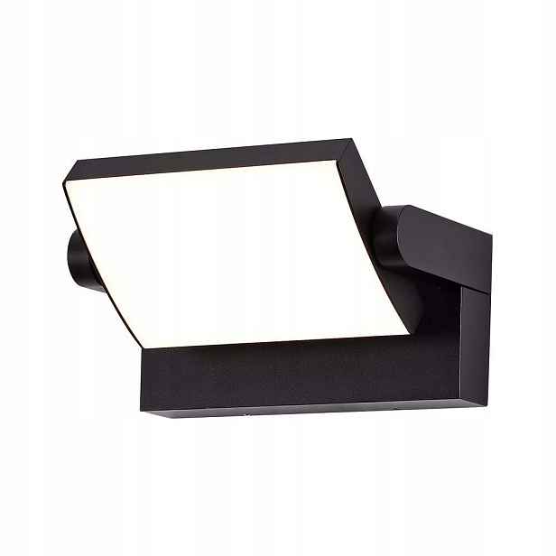Moderní černé Led nastavitelné venkovní nástěnné svítidlo 17W 3000K 2520lm V-tac