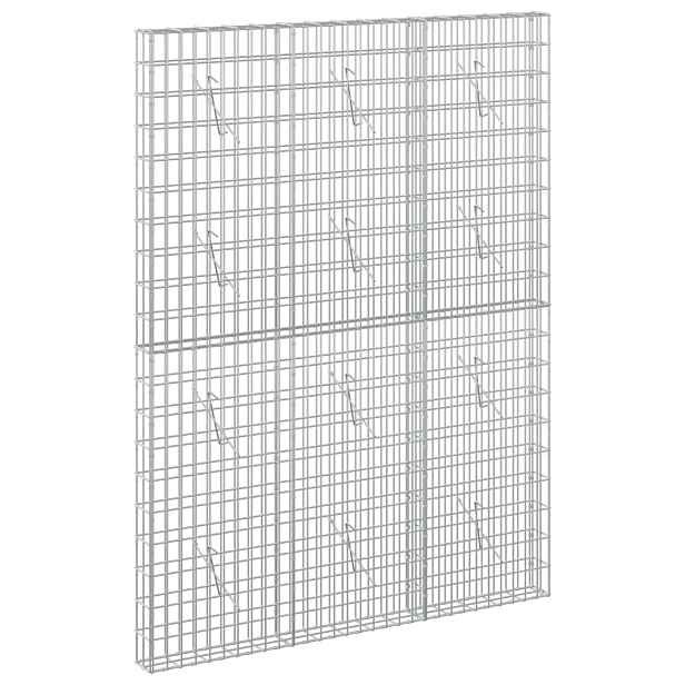 vidaXL Gabion s drátem 5 mm a síťkou 5x10 cm 150x10x200 cm