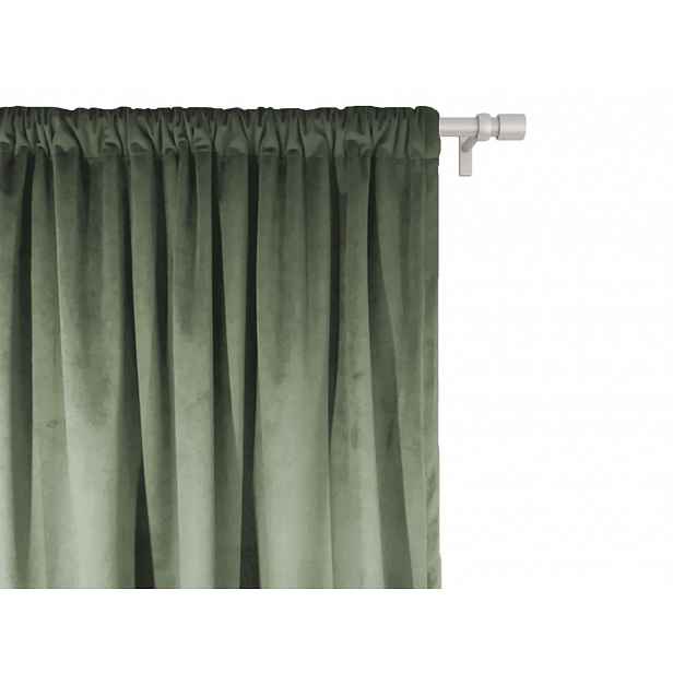 Závěs do dětského pokoje VELVET Zvolte barvu: Šalvějová, Zvolte rozměr: 140 x 240 cm (šířka x výška)
