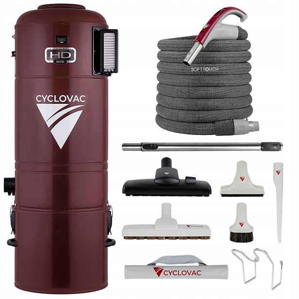 Centrální vysavač Cyclovac HD925 sada Modern Pro 10,5 m