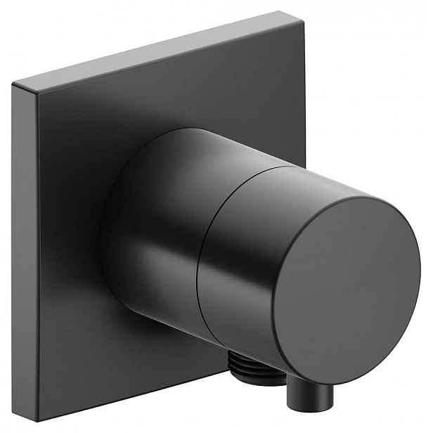 Keuco IXMO - Přepínací ventil pod omítku, pro 3 výstupy, s připojením sprchy, černý chrom kartáčovaný 59548131102