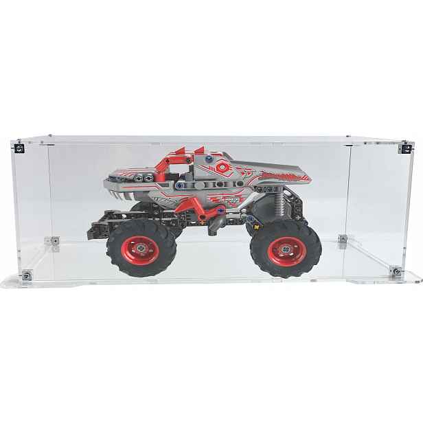 Vitrína s podstavcem pro stavebnici Lego 42200 Monster Jam ThunderROARus
