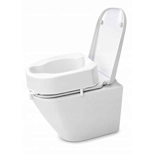 Wc sedátko Mkw Překrytí zvýšení nástavec plošina bílý duroplast