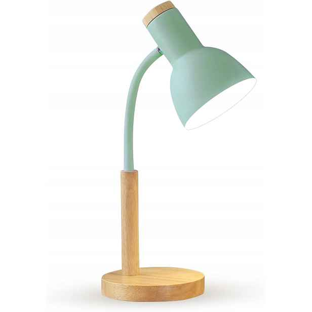 Oksano Led stolní lampa zásuvka E27 zelená