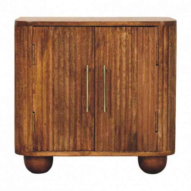 Artisan Furniture MEDIÁLNÍ konzole s povrchem Chestnut, 2 zásuvky